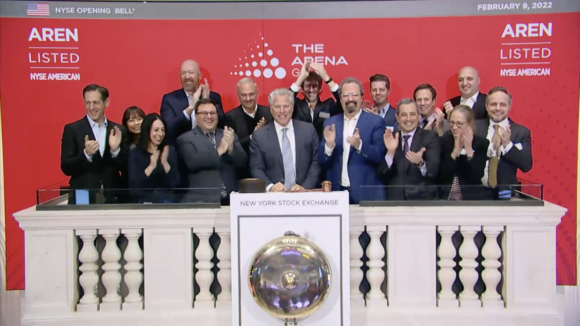 The Arena Group Makes its New York Stock Exchange Debut